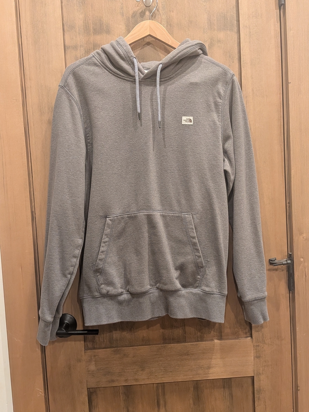 The North Face Men's Light Grey Pullover Hoodie